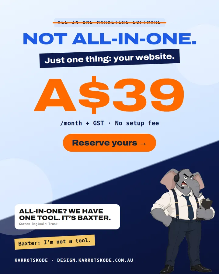 A KarrotsKode ad, interrupted by the Business Byte cast